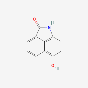 molecular formula C11H7NO2 B1596639 6-Hydroxybenz[cd]indol-2(1H)-one CAS No. 93857-63-7