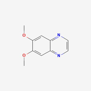 molecular formula C10H10N2O2 B1596642 6,7-Dimethoxyquinoxaline CAS No. 6295-29-0
