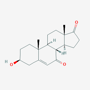 molecular formula C19H26O3 B159665 7-酮-去氢表雄酮 CAS No. 566-19-8