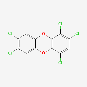 molecular formula C12H3Cl5O2 B1596657 1,2,4,7,8-Pentachlorodibenzo-P-dioxin CAS No. 58802-08-7