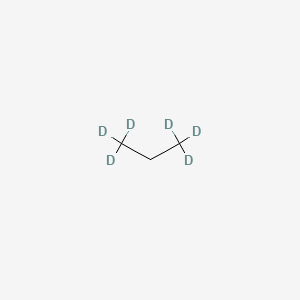 molecular formula C3H8 B1596664 Propane-1,1,1,3,3,3-d6 CAS No. 2875-96-9