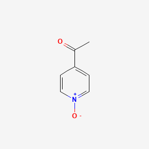 molecular formula C7H7NO2 B1596671 4-Acetylpyridine 1-oxide CAS No. 2402-96-2