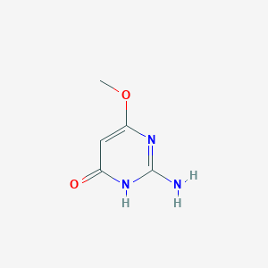 molecular formula C5H7N3O2 B1596676 2-Amino-6-methoxypyrimidin-4-ol CAS No. 59081-28-6