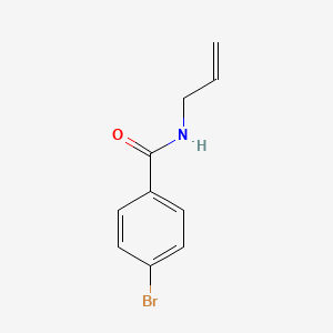 molecular formula C10H10BrNO B1596684 N-烯丙基-4-溴苯甲酰胺 CAS No. 39887-27-9