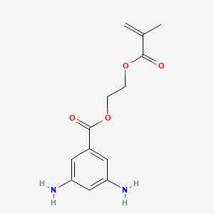 molecular formula C13H16N2O4 B1596686 2-(Methacryloyloxy)ethyl 3,5-diaminobenzoate CAS No. 76067-81-7