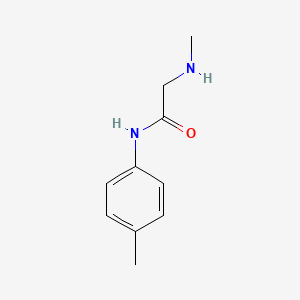 molecular formula C10H14N2O B1596689 2-(methylamino)-N-(4-methylphenyl)acetamide CAS No. 64642-17-7