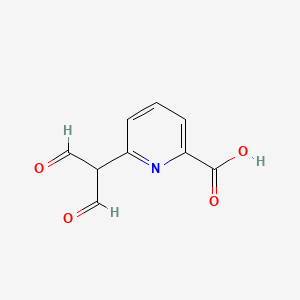 molecular formula C9H7NO4 B1596699 2-(2-Hydroxycarbonyl-6-pyridyl)malondialdehyde CAS No. 212755-80-1