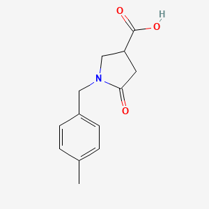 1-(4-Methylbenzyl)-5-oxopyrrolidine-3-carboxylic acid