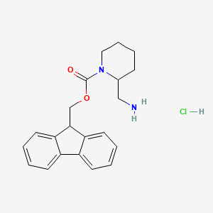 2-Aminomethyl-1-N-fmoc-piperidine hydrochloride