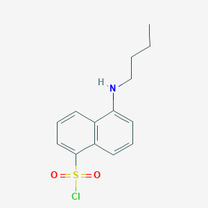 molecular formula C14H16ClNO2S B1596718 5-butylaminonaphthalene-1-sulfonyl Chloride CAS No. 728864-87-7