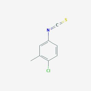 molecular formula C8H6ClNS B1596722 1-chloro-4-isothiocyanato-2-methylbenzene CAS No. 23163-92-0
