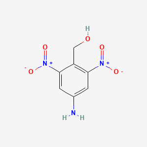 molecular formula C7H7N3O5 B1596751 4-Amino-2,6-dinitrobenzenemethanol CAS No. 226711-12-2