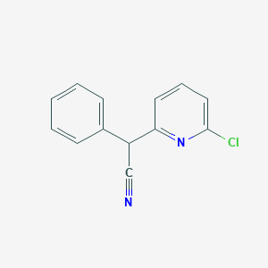 2-(6-Chloro-2-pyridinyl)-2-phenylacetonitrile