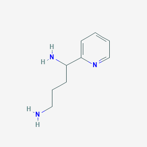 molecular formula C9H15N3 B1596761 1-Pyridin-2-ylbutane-1,4-diamine CAS No. 374064-05-8