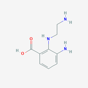 3-Amino-2-[(2-aminoethyl)amino]benzoic acid