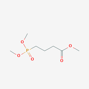 molecular formula C7H15O5P B1596764 Methyl 4-dimethoxyphosphorylbutanoate CAS No. 2327-68-6