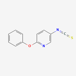molecular formula C12H8N2OS B1596771 6-Phenoxy-3-pyridinyl isothiocyanate CAS No. 52024-70-1