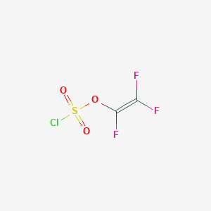 molecular formula C2ClF3O3S B1596775 1-Chlorosulfonyloxy-1,2,2-trifluoroethene CAS No. 923-15-9