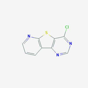 molecular formula C9H4ClN3S B1596777 4-Chloropyrido[3',2':4,5]thieno[3,2-d]pyrimidine CAS No. 55115-80-5