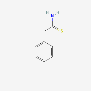 molecular formula C9H11NS B1596791 2-(4-Methylphenyl)ethanethioamide CAS No. 97426-53-4
