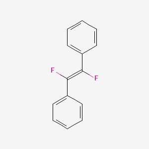 molecular formula C14H10F2 B1596802 [(E)-1,2-Difluoro-2-phenylethenyl]benzene CAS No. 20488-54-4