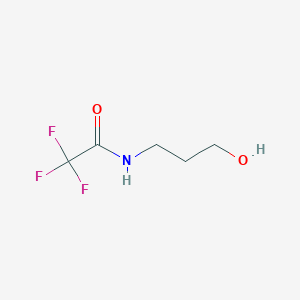 molecular formula C5H8F3NO2 B1596805 N-(3-Hydroxypropyl)trifluoroacetamide CAS No. 78008-15-8