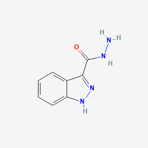 molecular formula C8H8N4O B1596816 1H-indazole-3-carbohydrazide CAS No. 59591-84-3