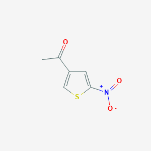 molecular formula C6H5NO3S B1596823 1-(5-Nitrothiophen-3-yl)ethanone CAS No. 58157-89-4