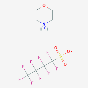 molecular formula C8H10F9NO4S B1596827 N-Morpholinium nonafluorobutanesulfonate CAS No. 503155-89-3