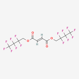 molecular formula C12H6F14O4 B1596829 Bis(1H,1H-perfluorobutyl)fumarate CAS No. 24120-17-0