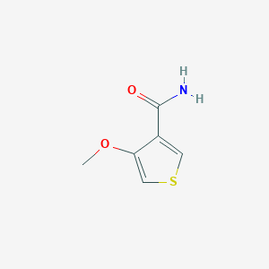 molecular formula C6H7NO2S B1596830 4-Methoxythiophene-3-carboxamide CAS No. 65369-29-1