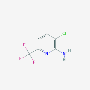 molecular formula C6H4ClF3N2 B1596834 3-氯-6-(三氟甲基)吡啶-2-胺 CAS No. 886762-09-0