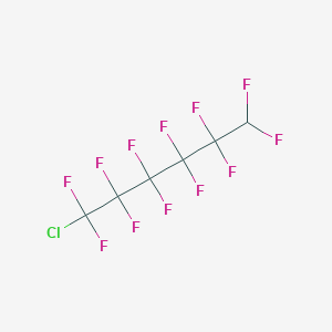 molecular formula C6HClF12 B1596836 1-CHLORO-6H-DODECAFLUOROHEXANE CAS No. 307-22-2