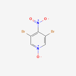 molecular formula C5H2Br2N2O3 B1596840 3,5-Dibromo-4-nitropyridine-n-oxide CAS No. 62516-09-0