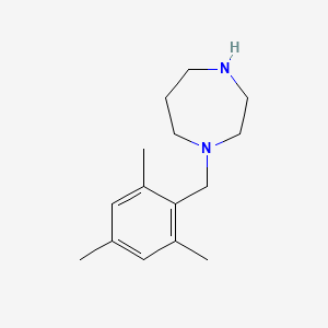 molecular formula C15H24N2 B1596843 1-(Mesitylmethyl)-1,4-diazepane CAS No. 690632-22-5