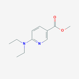 molecular formula C11H16N2O2 B1596846 Methyl 6-(diethylamino)nicotinate CAS No. 690632-37-2