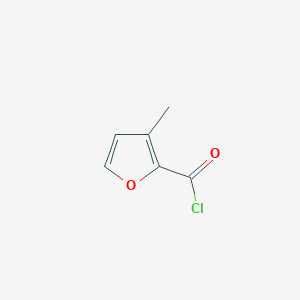 molecular formula C6H5ClO2 B1596852 3-Methylfuran-2-carbonyl chloride CAS No. 22601-06-5