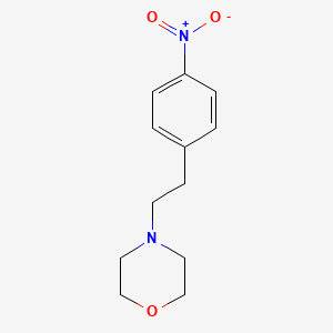 molecular formula C12H16N2O3 B1596853 4-[2-(4-Nitrophenyl)ethyl]morpholine CAS No. 210158-20-6