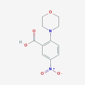 2-Morpholino-5-nitrobenzoic acid