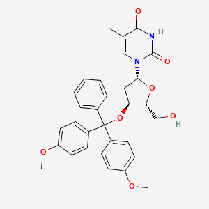 molecular formula C31H32N2O7 B1596874 3'-O-(4,4'-dimethoxytrityl)-thymidine CAS No. 76054-81-4