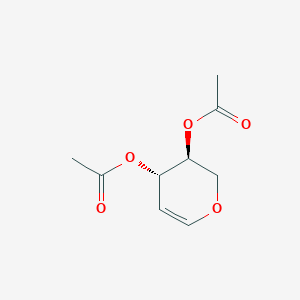molecular formula C9H12O5 B1596876 3,4-DI-O-Acetyl-L-arabinal CAS No. 3945-18-4