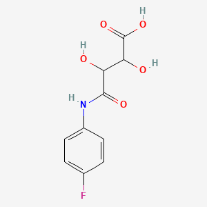 molecular formula C10H10FNO5 B1596882 (-)-4'-Fluorotartranilic acid CAS No. 238401-54-2