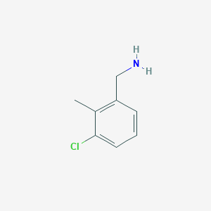 molecular formula C8H10ClN B1596898 3-Chloro-2-methylbenzylamine CAS No. 226565-61-3