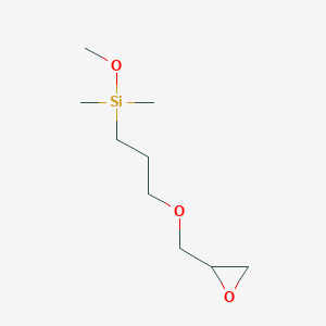 molecular formula C9H20O3Si B1596904 Methoxy-dimethyl-[3-(oxiran-2-ylmethoxy)propyl]silane CAS No. 100303-57-9
