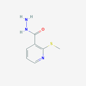 molecular formula C7H9N3OS B1596905 2-(Methylthio)nicotinic acid hydrazide CAS No. 232926-33-9