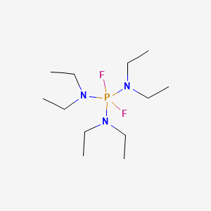 molecular formula C12H30F2N3P B1596906 Tris(diethylamino)difluorophosphorane CAS No. 32318-29-9