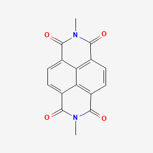 molecular formula C16H10N2O4 B1596920 N,N'-Dimethyl-1,4,5,8-naphthalenetetracarboxylic diimide CAS No. 20958-66-1