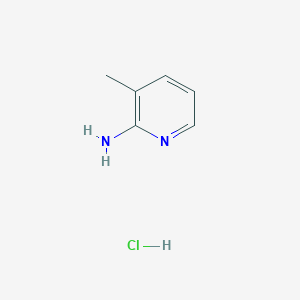 molecular formula C6H9ClN2 B1596925 3-methylpyridin-2-amine Hydrochloride CAS No. 32654-40-3