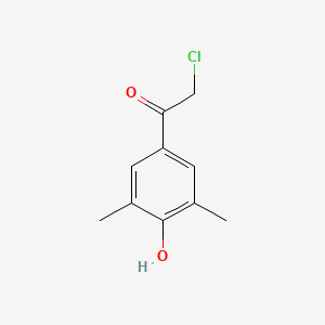 molecular formula C10H11ClO2 B1596928 2-Chloro-1-(4-hydroxy-3,5-dimethylphenyl)ethanone CAS No. 40943-25-7