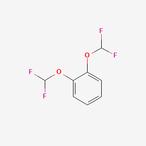 molecular formula C8H6F4O2 B1596930 1,2-Bis(difluoromethoxy)benzene CAS No. 27691-14-1